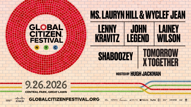 Shaboozey and Lainey Wilson to play 2026 Global Citizen Festival